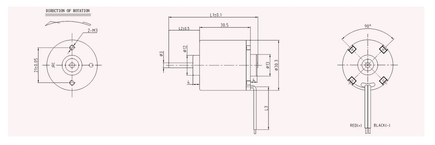 3035 motor outline